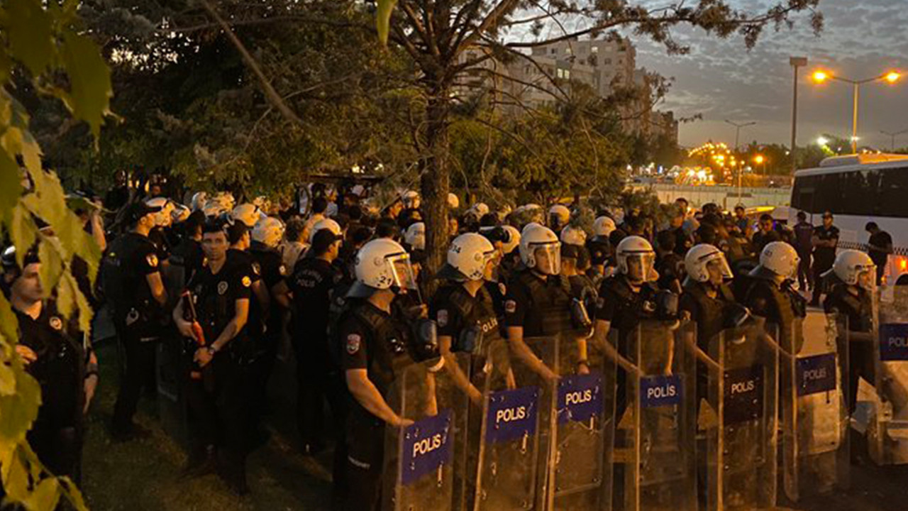 Akarsel protestosu | Diyarbakır'da 5 kişi gözaltına alındı