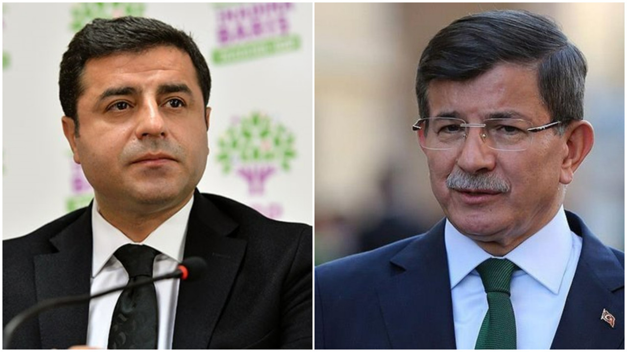 Davutoğlu Demirtaş şikayetinden resmen vazgeçti