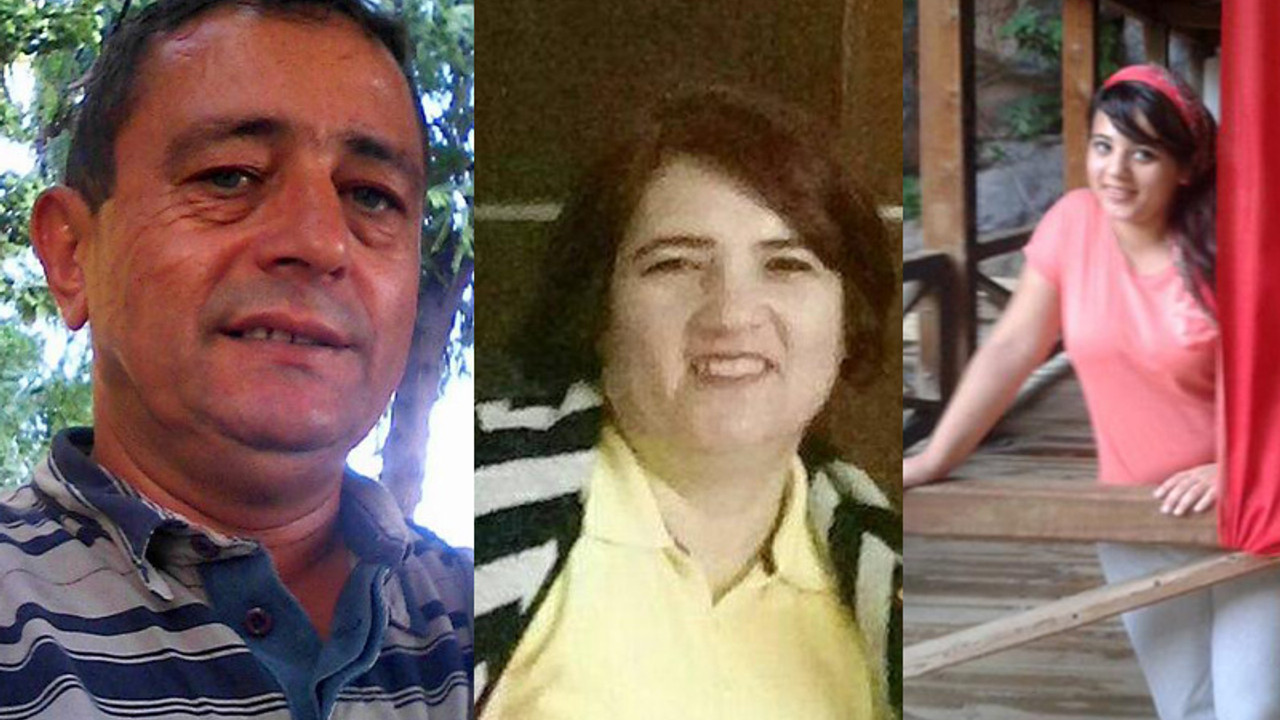 Eşini ve kızını katletti