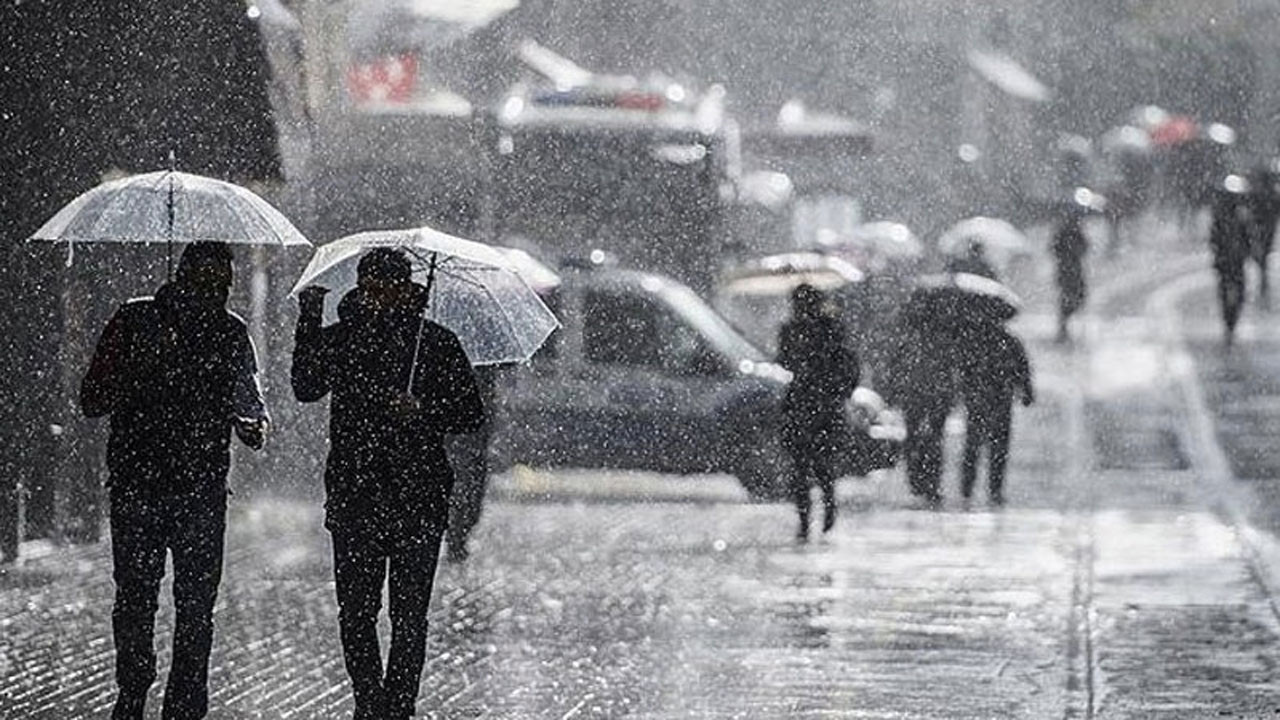 Meteoroloji'den sarı kodlu uyarı: Kuvvetli yağış bekleniyor