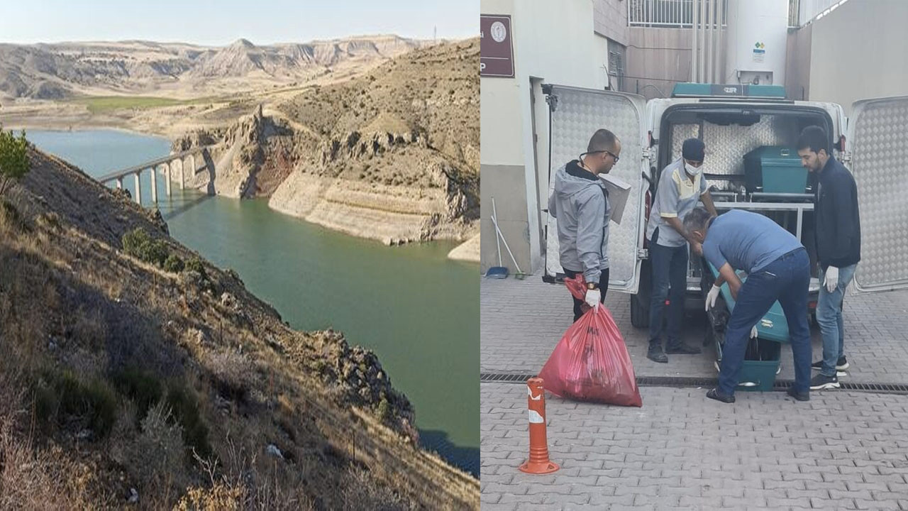 Baraj kıyısında insan kemiği bulundu