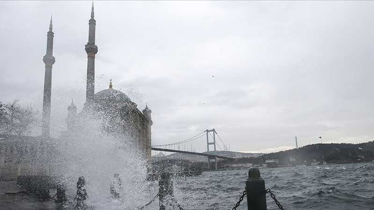 İstanbul Valiliği açıkladı: Marmara için fırtına bekleniyor