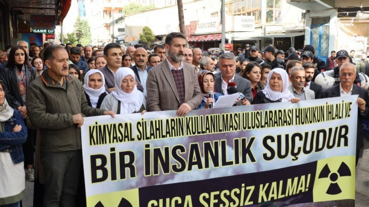 Birçok ilde 'kimyasal silah' protestoları düzenlendi