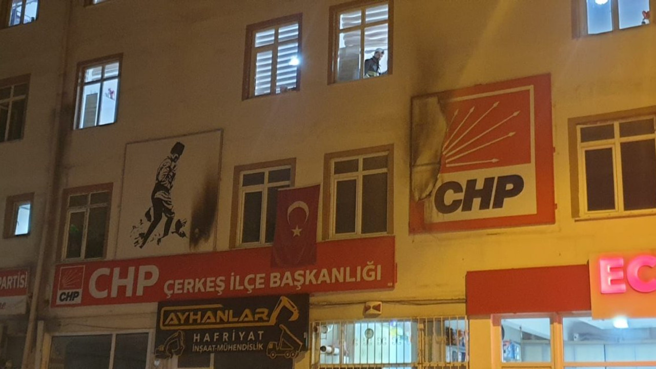 CHP Çerkeş İlçe Başkanlığı'na saldırı: Gözaltındaki şüpheli itiraf etti