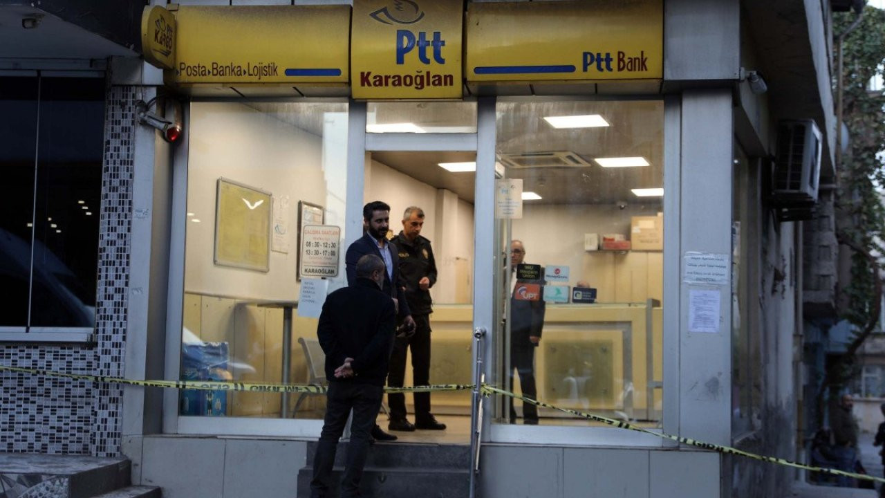 Antep'te PTT soygunu: 10 bin lira çaldı