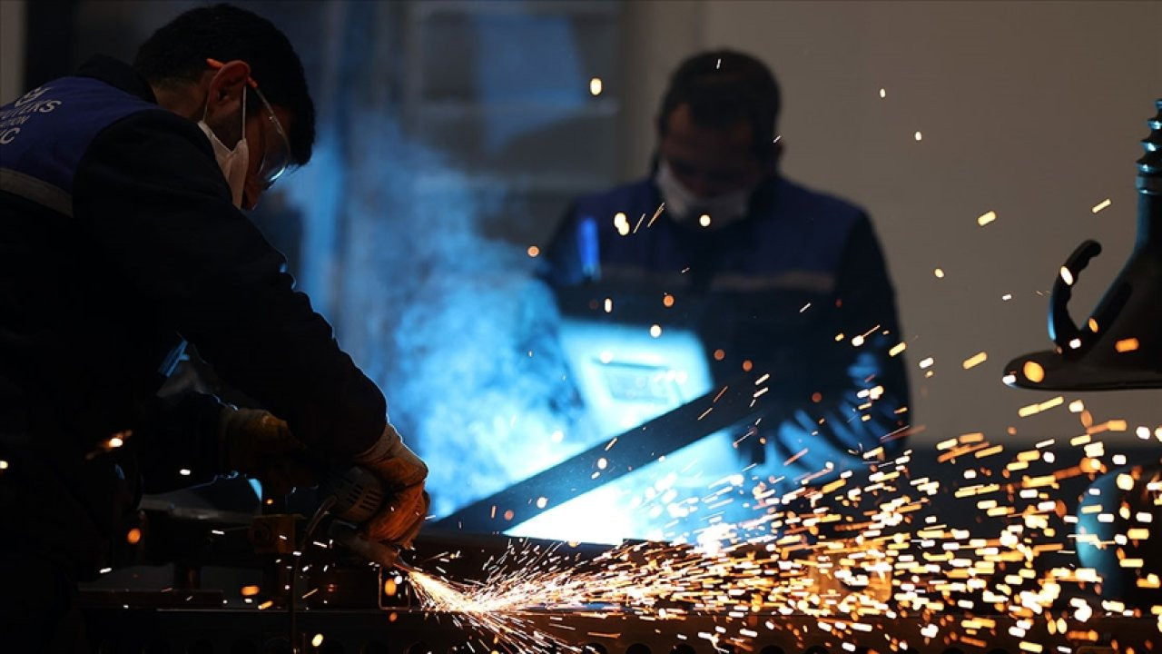 TÜİK'e göre sanayi üretimi yıllık yüzde 7 arttı