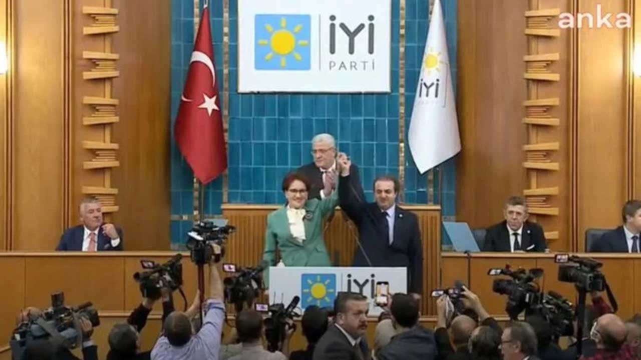 Baver Miroğlu İYİ Parti'ye katıldı, rozetini Akşener taktı