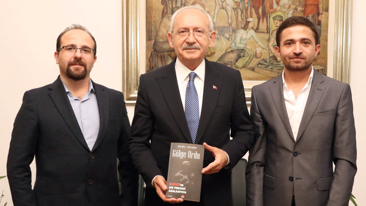 Kılıçdaroğlu, SADAT kitabının yazarlarıyla görüştü: Arkasını bırakmayın