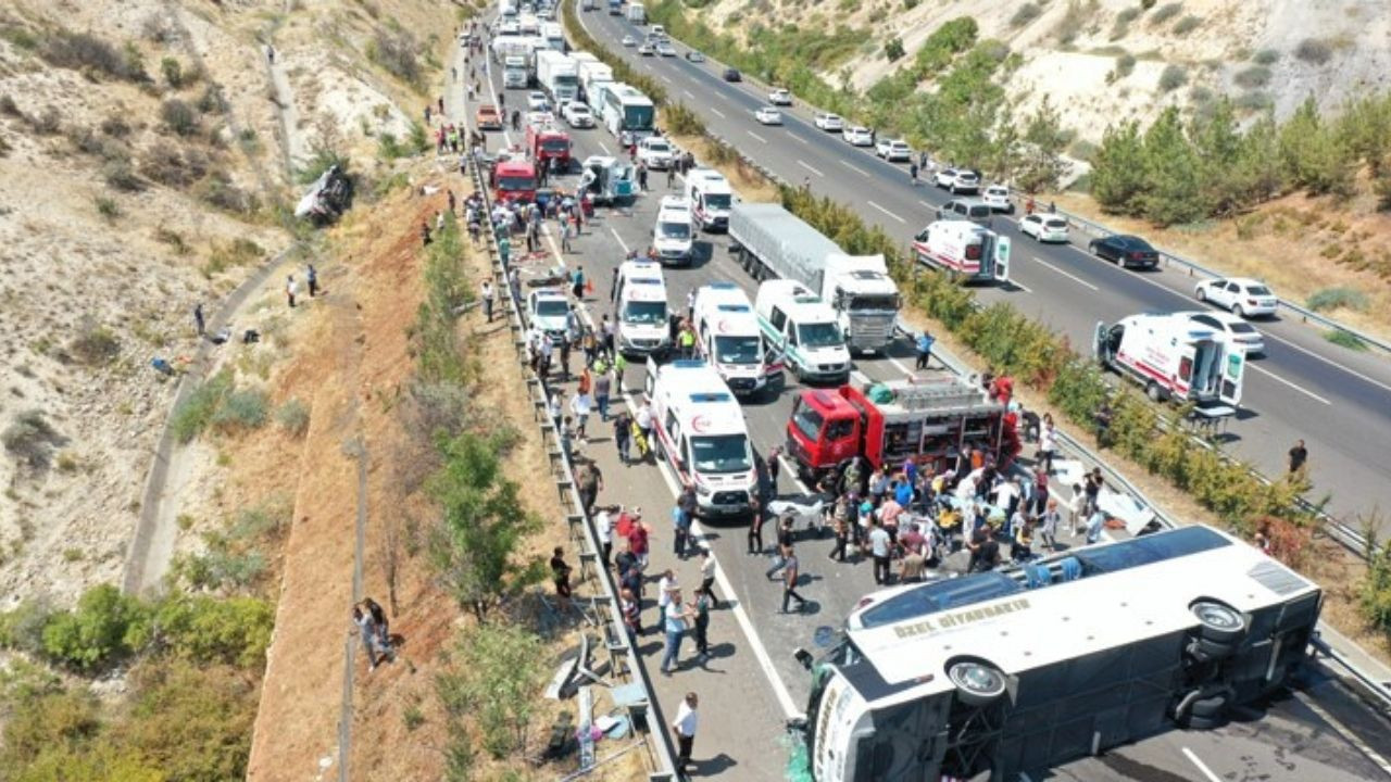 Antep'te 16 kişinin öldüğü kazada otobüs şoförüne 22 yıl hapis talebi