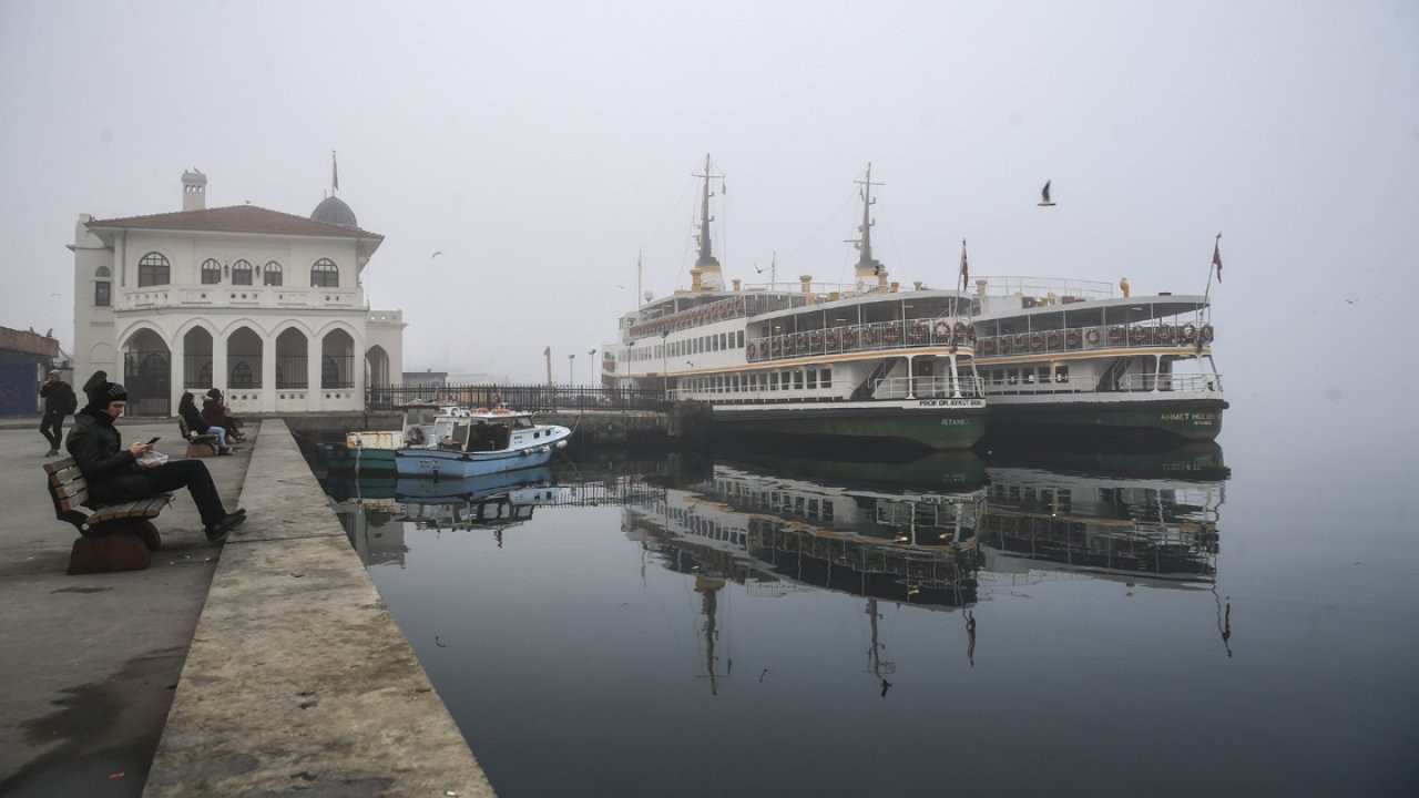 İstanbul'da deniz ulaşımında aksamalar oluyor