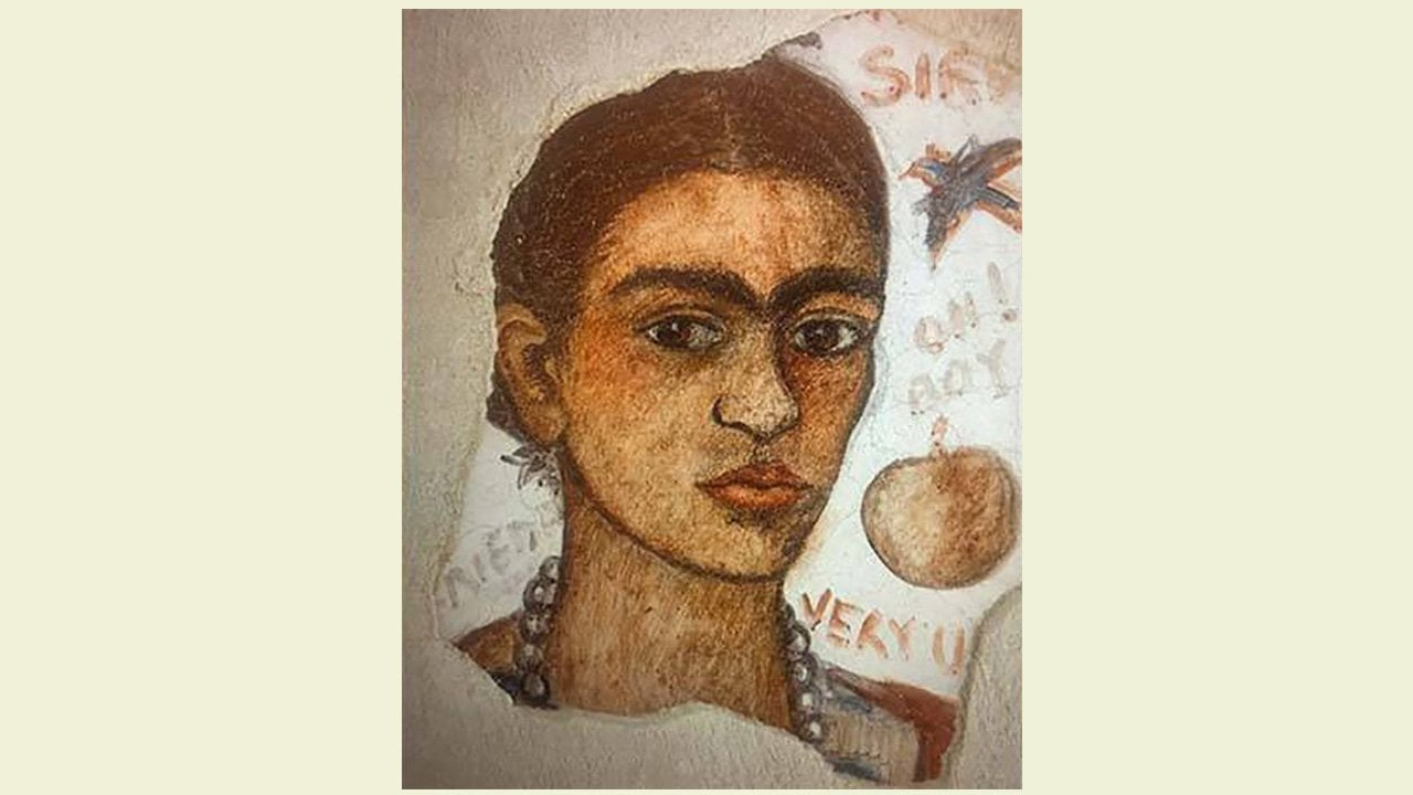 Kahlo'nun 'çirkin' otoportresine rekor fiyat