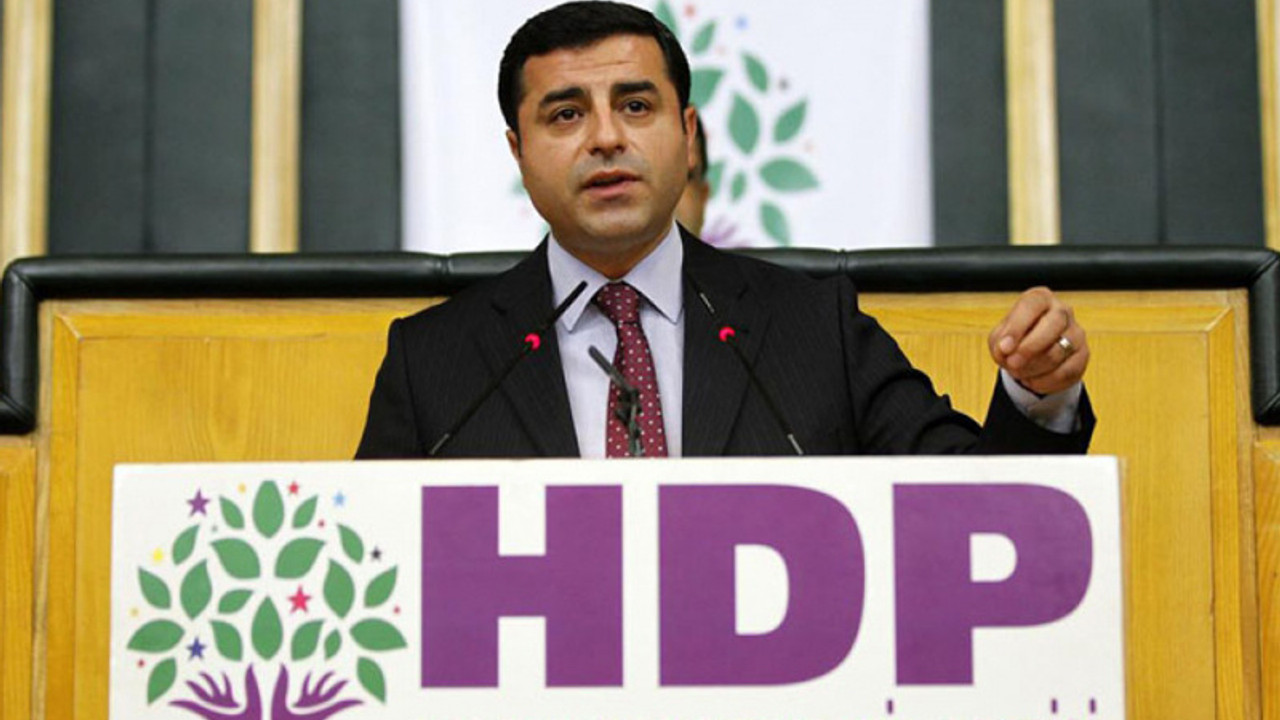 Demirtaş'ın Erdoğan hakkındaki suç duyurusu reddedildi