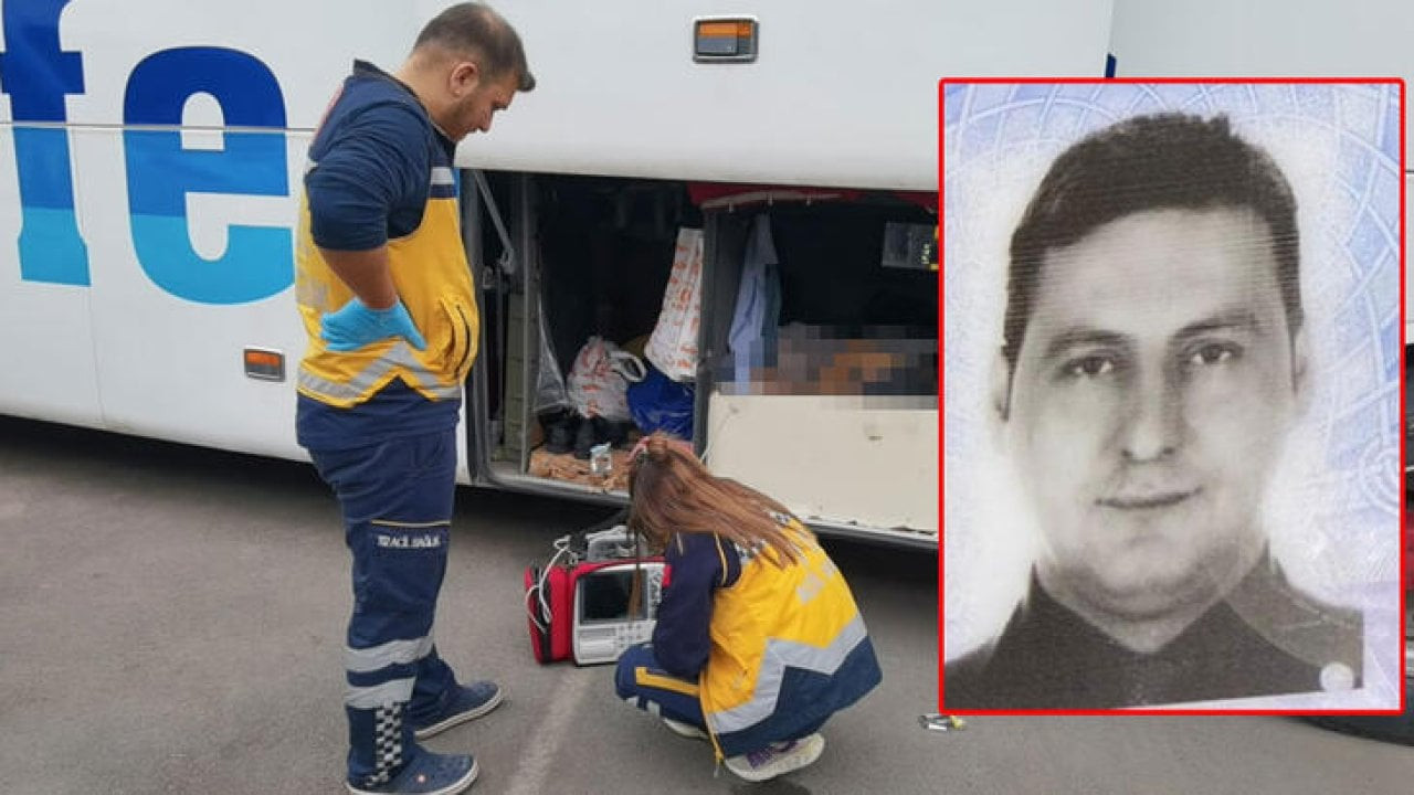 Şoför otobüsün bagajında ölü bulundu