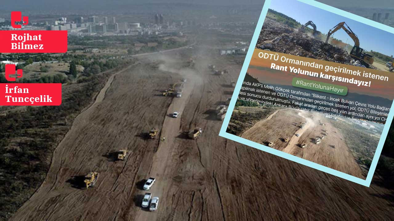 140 kurumdan ortak açıklama: ODTÜ rant yolu iptal edilsin