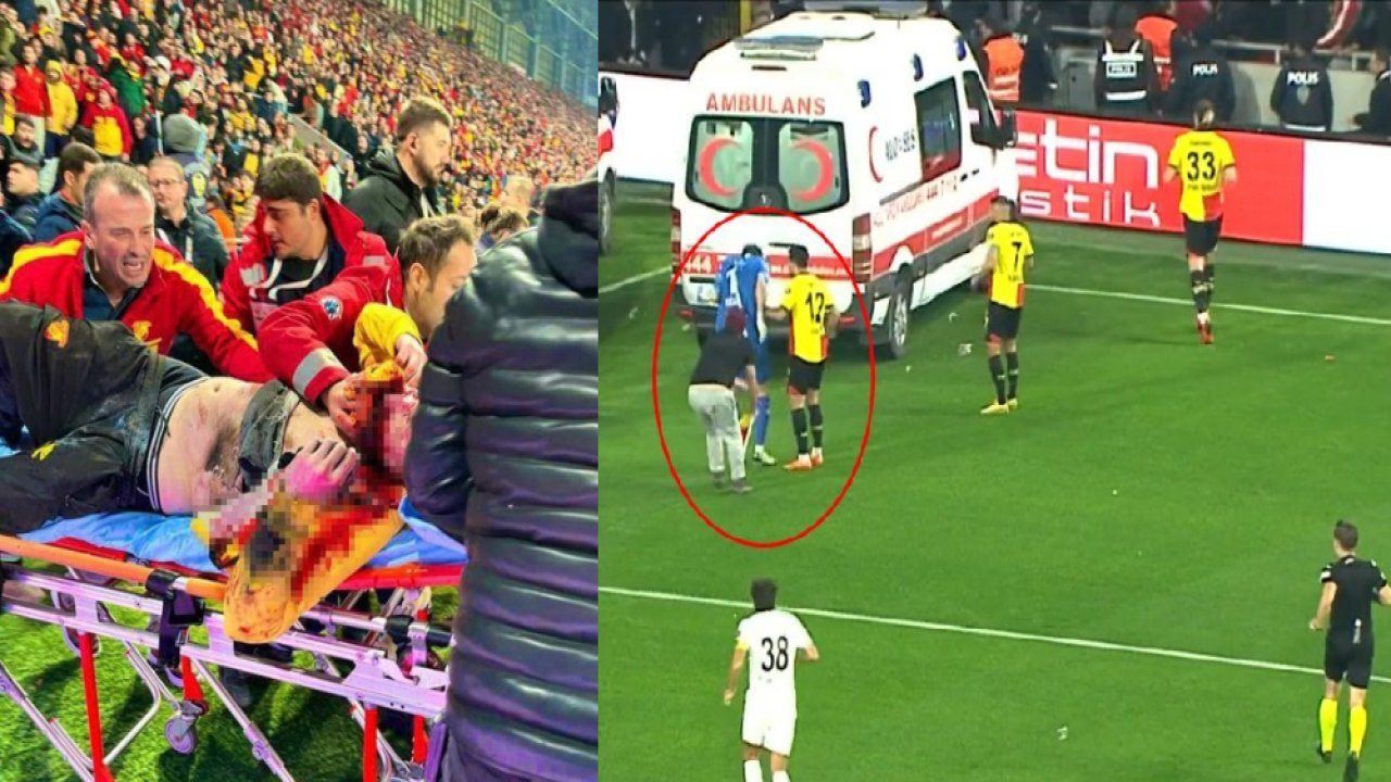 Göztepe - Altay maçında fişekleri stada ambulans şoförleri sokmuş