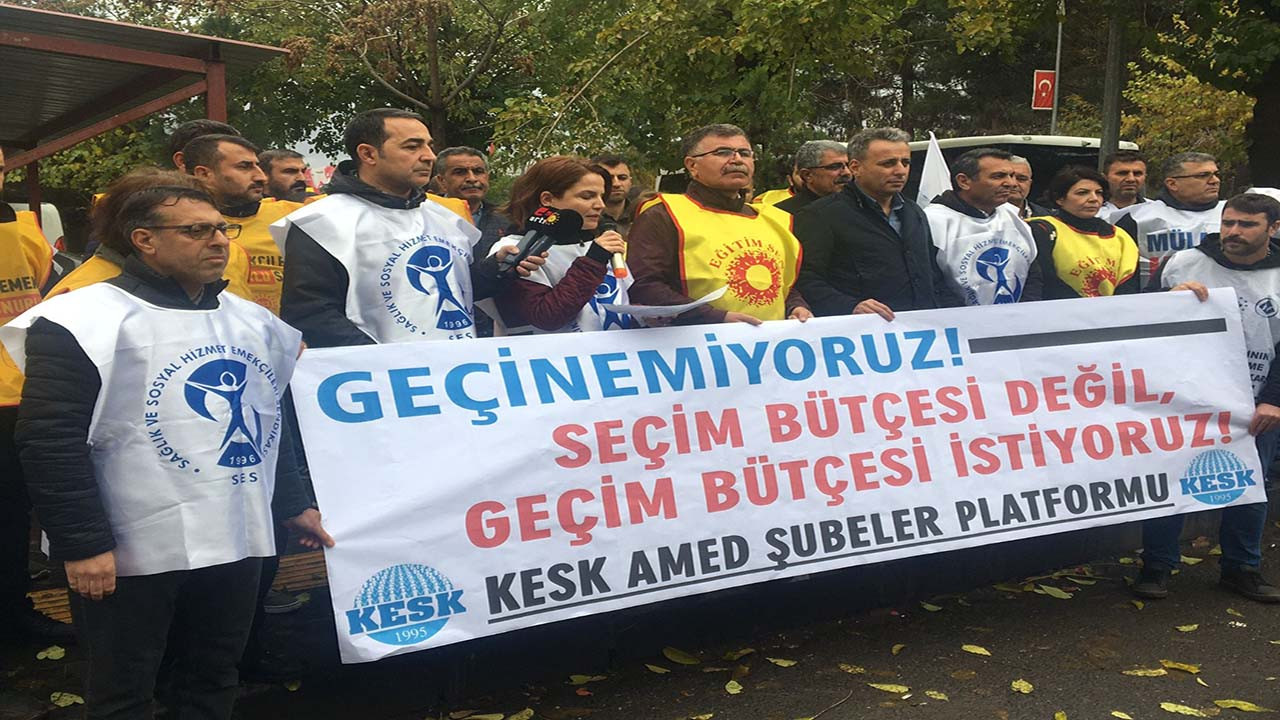 KESK: Seçim bütçesi değil, geçim bütçesi istiyoruz!