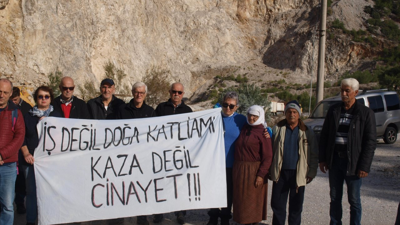 Muğla'da bir işçinin öldüğü taş ocağı izinsiz çıktı