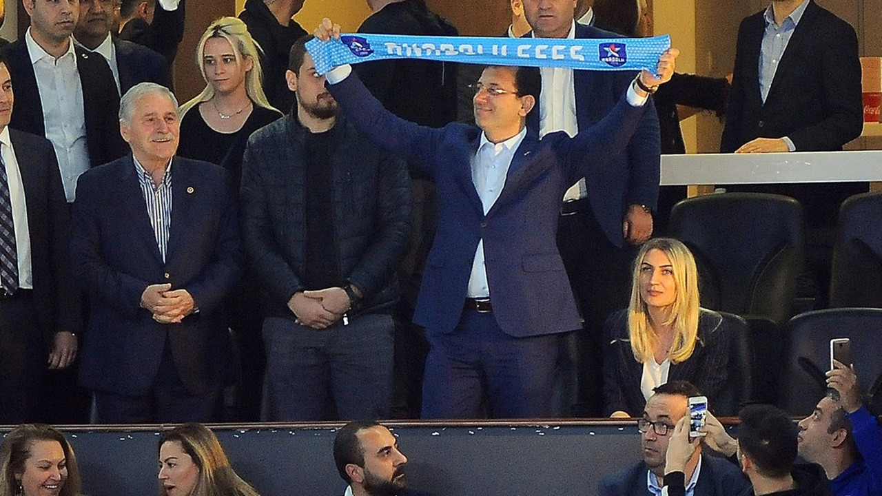 İmamoğlu Anadolu Efes maçında: ‘Söz vermiştim, şimdi işimin başına dönüyorum’