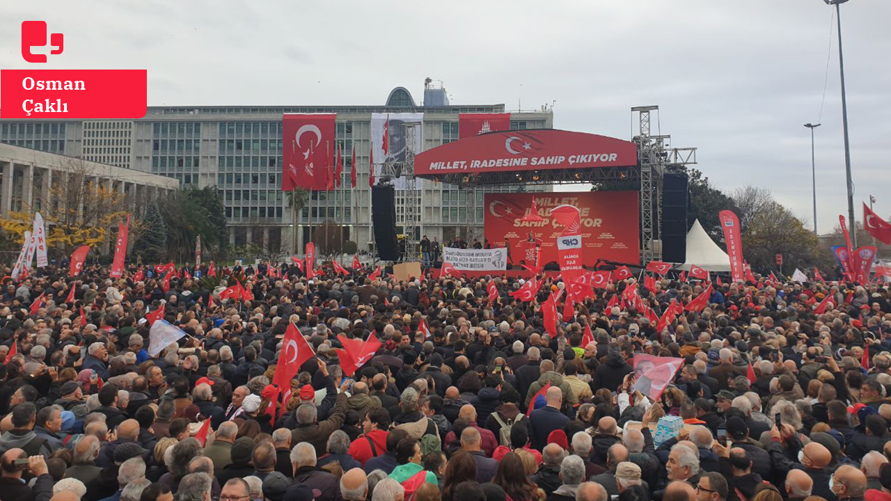 Altılı Masa’nın Saraçhane mitinginde ortak ses: İktidar