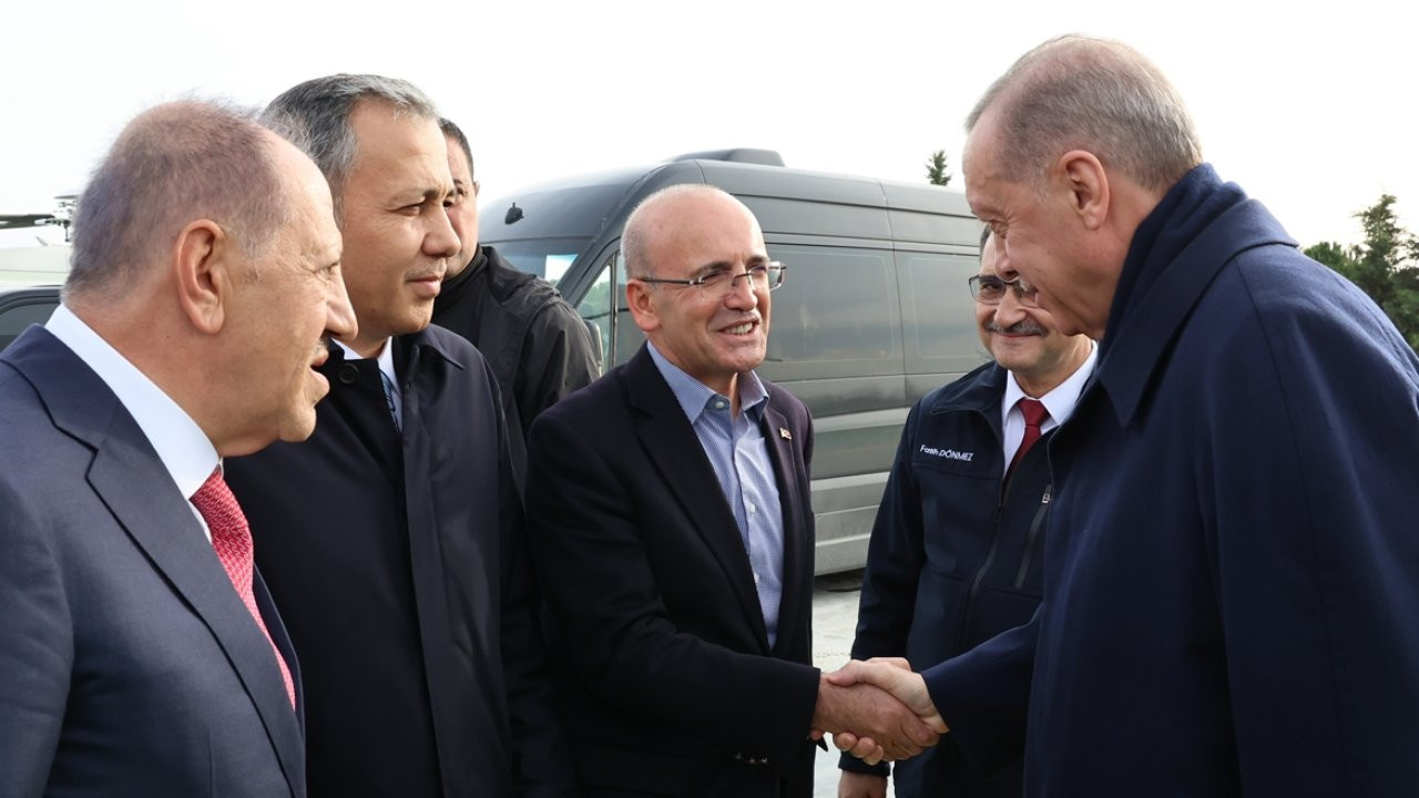 Mehmet Şimşek uzun süre sonra Erdoğan'la fotoğraf verdi