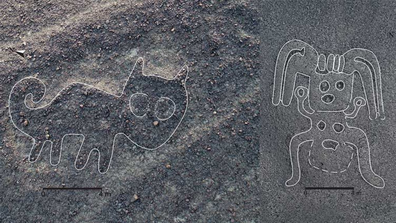 Peru'da yüzden fazla yeni Nazca jeoglifi keşfedildi