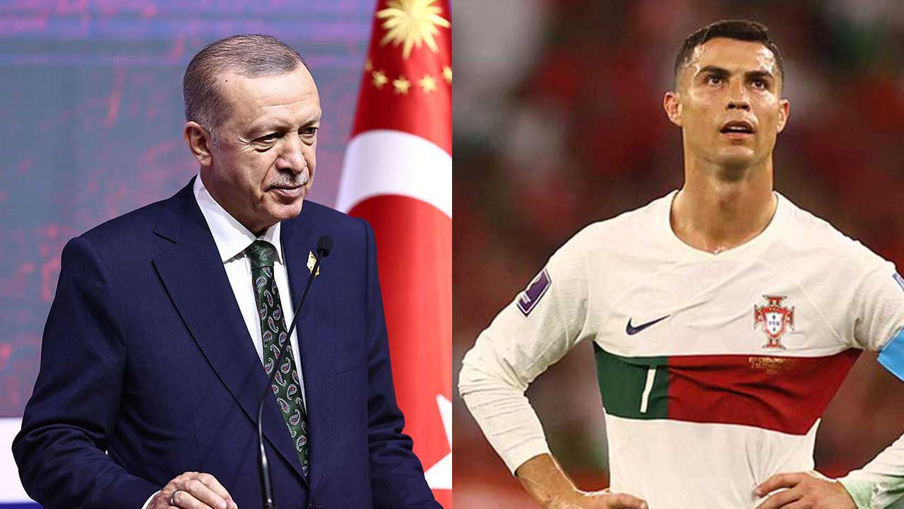 Erdoğan, Ronaldo'nun transferini duyurdu