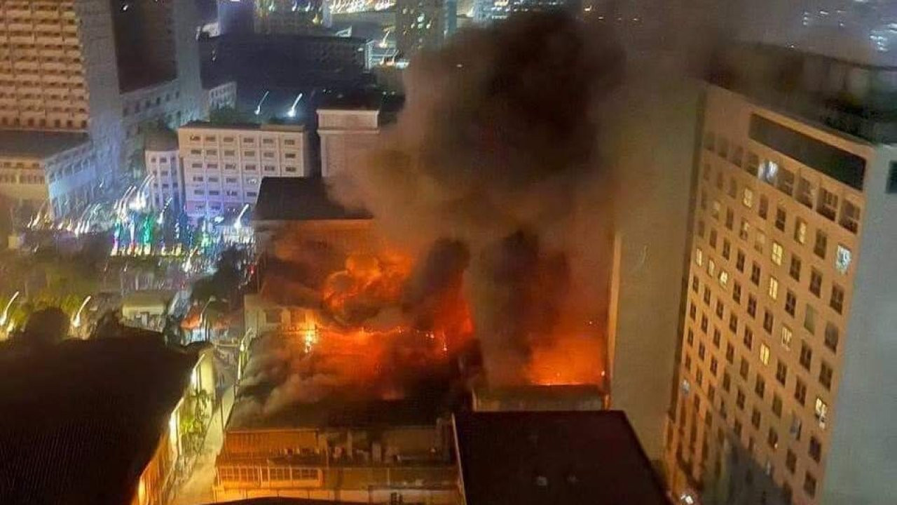 Kamboçya'nın sınır kasabasındaki otelde yangın: 19 kişi öldü