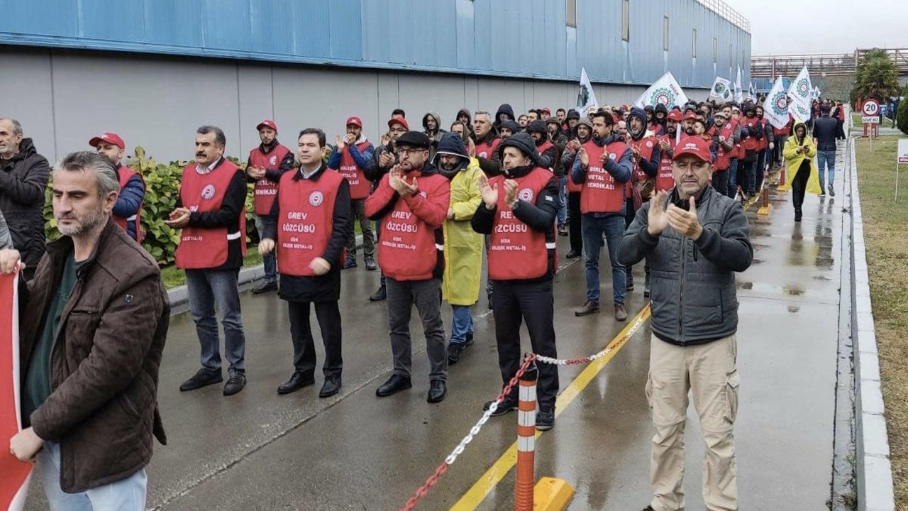 Birleşik Metal-İş: Bekaert grevi başarıyla sona erdi, işçiler ilk 6 ay için yüzde 84,83 zam alacak