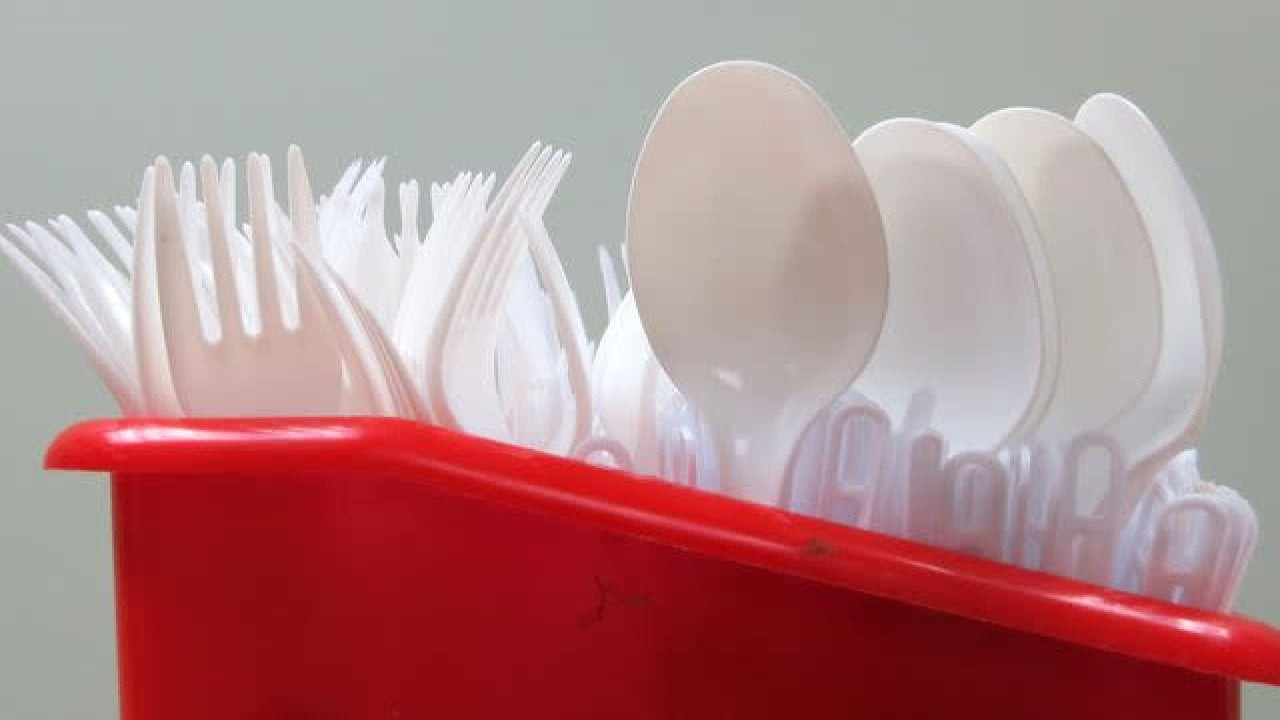 İngiltere'de tek kullanımlık plastik tabak, çatal ve bıçaklar yasaklanacak