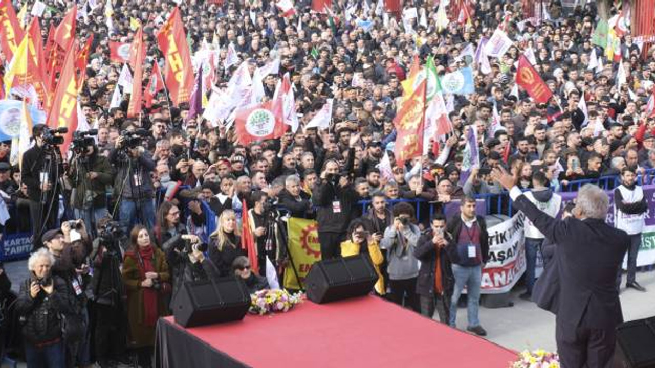 Emek ve Özgürlük İttifakı seçim startını verdi: 'Büyüyerek değiştirmeye geliyoruz, mutlaka kazanacağız'