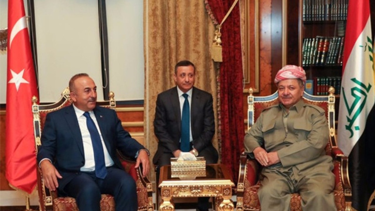 Çavuşoğlu Barzani'nin dondurma teklifini kabul etmedi