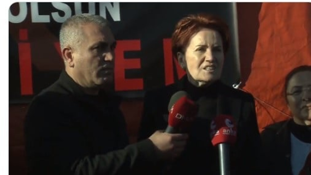 Akşener'in Maraş izlenimi: Bu karmaşanın temeli tek adam sistemi