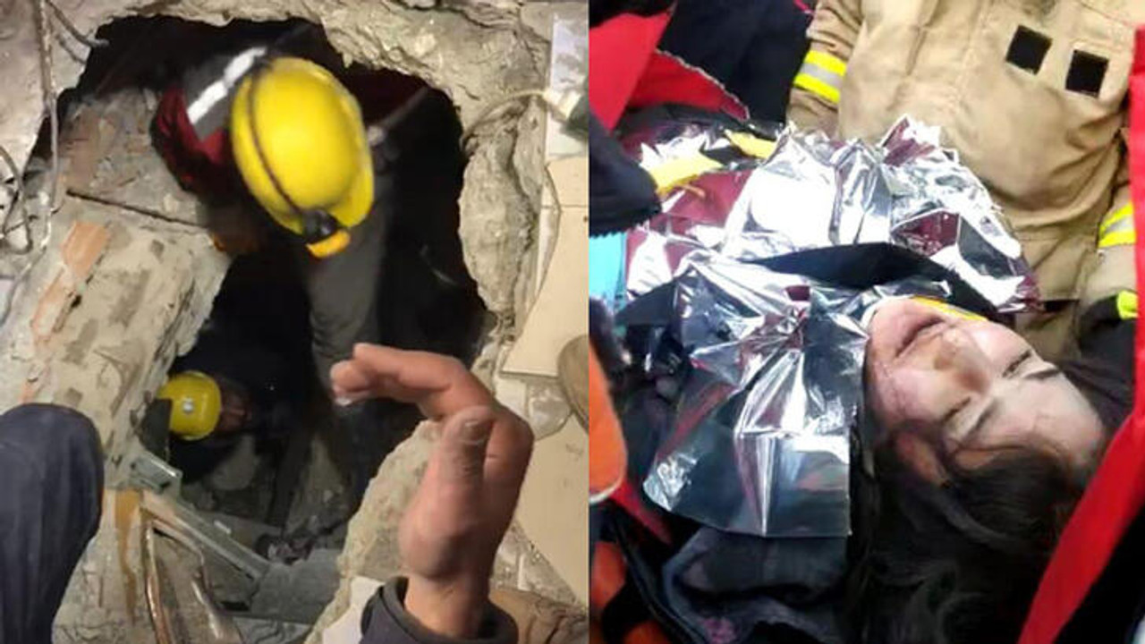 11 yaşındaki Cudi, 147 saat sonra enkazdan kurtarıldı