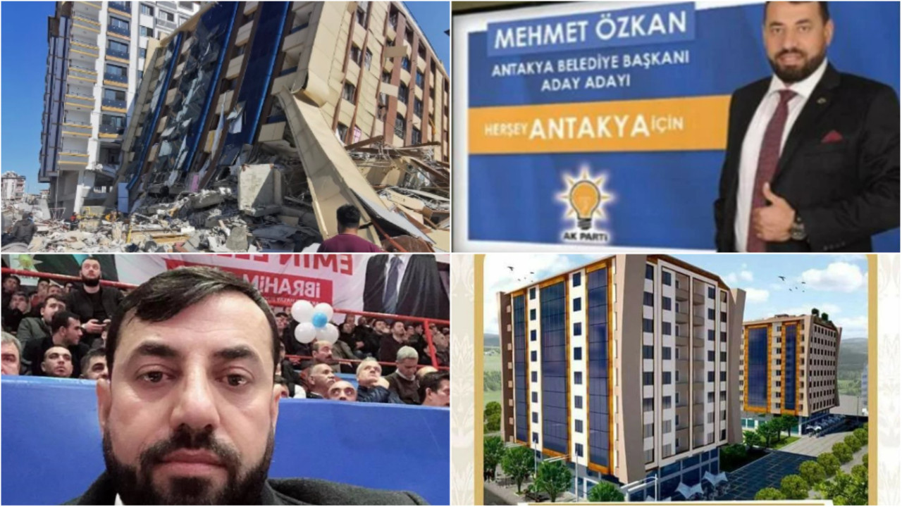 AKP'nin Antakya'da aday adayı, 'reisin emrindeki' müteahhidin yaptığı site de çöktü