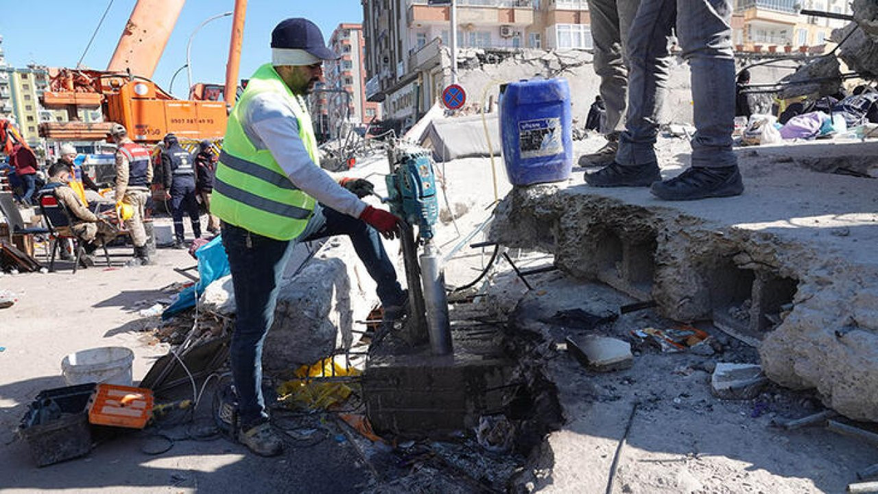 Diyarbakır'da binalardan numune alındı: Çimento miktarı düşük