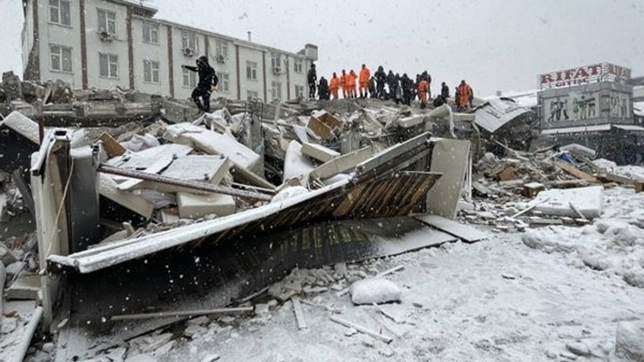 Deprem bölgesinde hava durumu