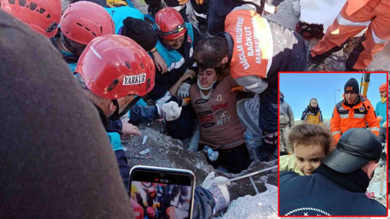 Anne ile kızı enkazdan papağan sayesinde kurtuldu