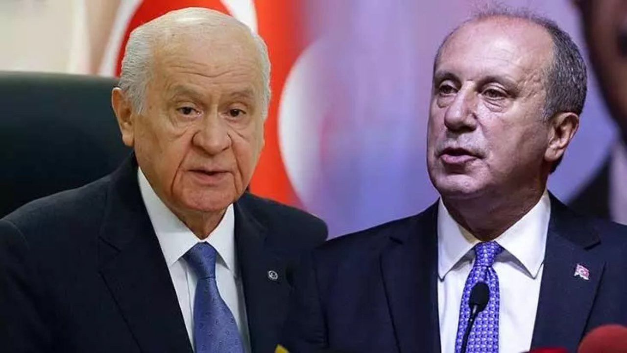 Muharrem İnce'den Bahçeli'ye 'İndirin şunları' göndermesi