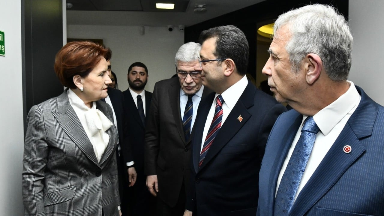 Meral Akşener ile görüşme sonrası Ekrem İmamoğlu ve Mansur Yavaş'tan açıklama