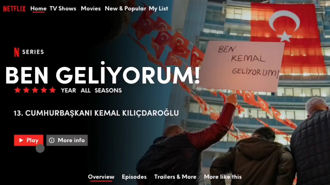 CHP Gençlik Kolları'ndan Netflix'li seçim videosu: Next episode: İktidar