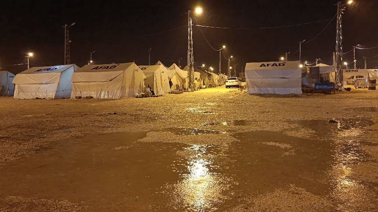 Meteoroloji’den deprem bölgesi için sağanak yağış uyarısı