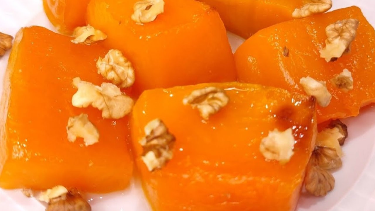 Kabak tatlısının erimemesi için püf noktası! Usta aşçı işin sırrını paylaştı