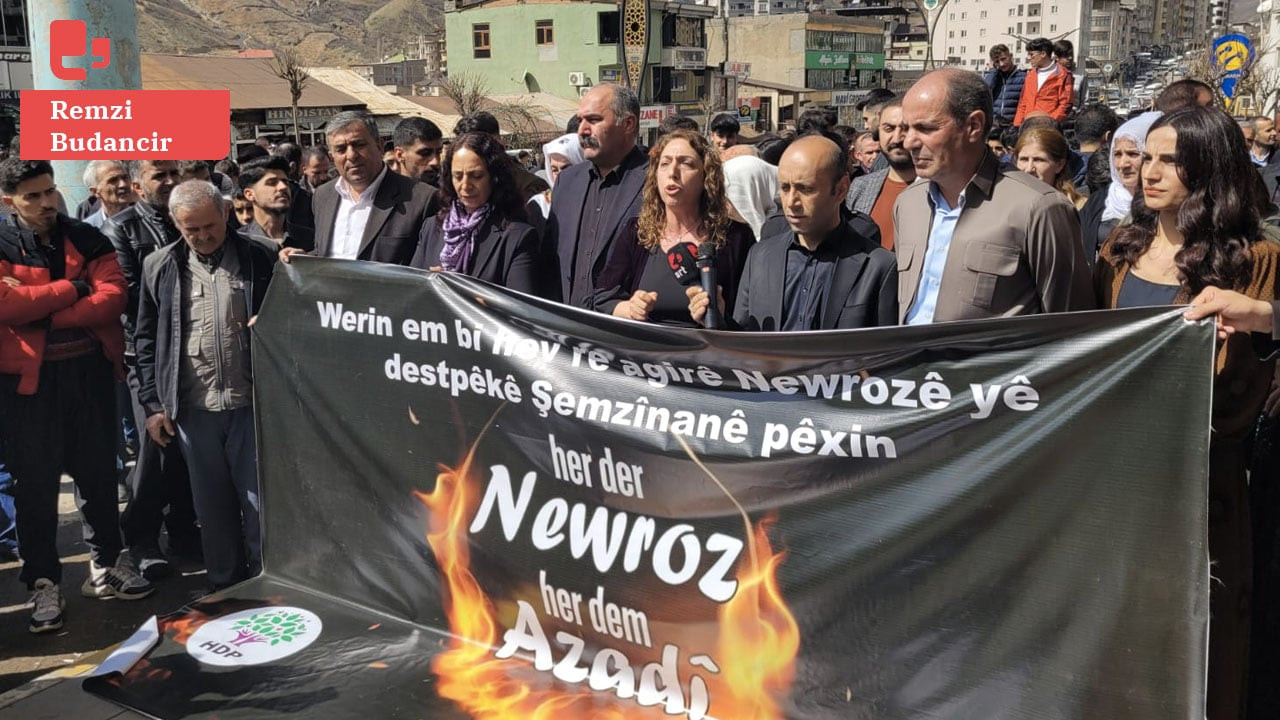 Newroz'un ilk ateşi üç kibritle yakıldı