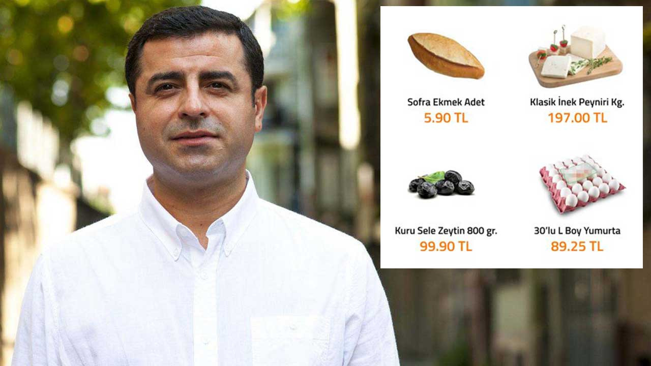 Demirtaş'tan yoksulluk paylaşımı: Türkiye aç karınla kan ağlıyor