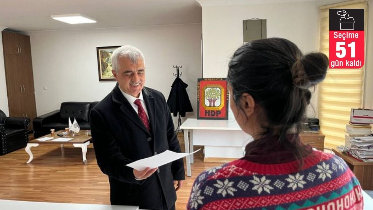 Ömer Faruk Gergerlioğlu yeniden HDP'den aday adayı oldu