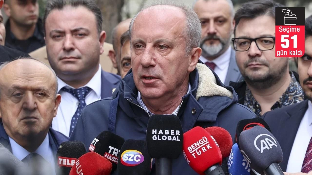 107 eski vekilden Muharrem İnce'ye: Seninle gurur duymak istiyoruz