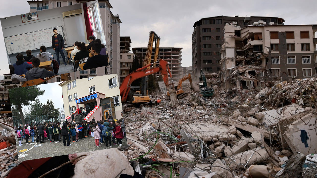 Deprem bölgesindeki dört ilde 49 gün sonra eğitim öğretim başladı