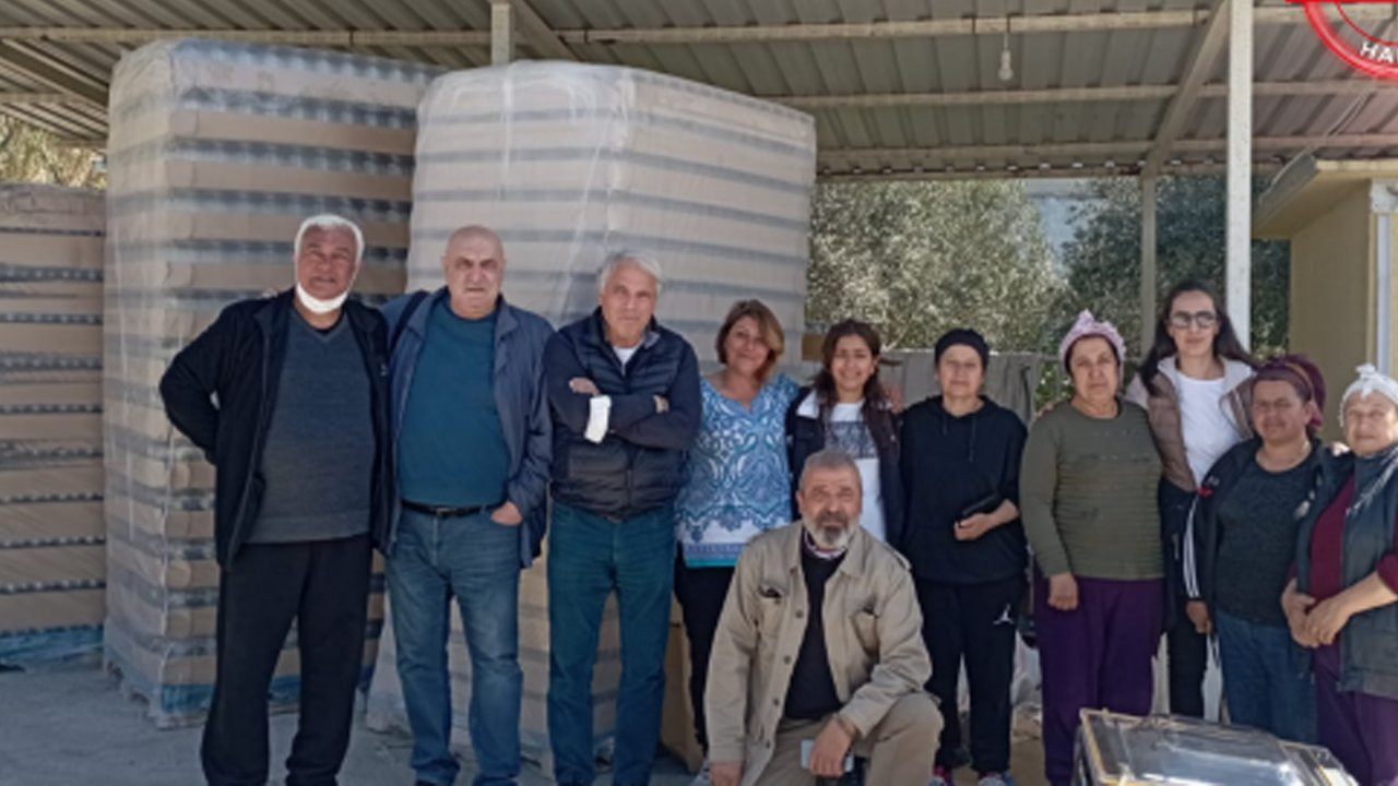 HOY-TUR Gönüllülerinden Hatay'da üretici kadınlara destek