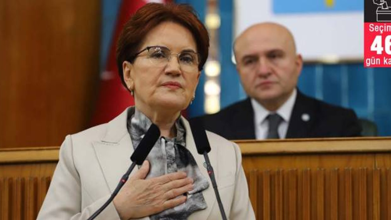 Akşener: Artık hesap vakti geldi çattı sayın Erdoğan