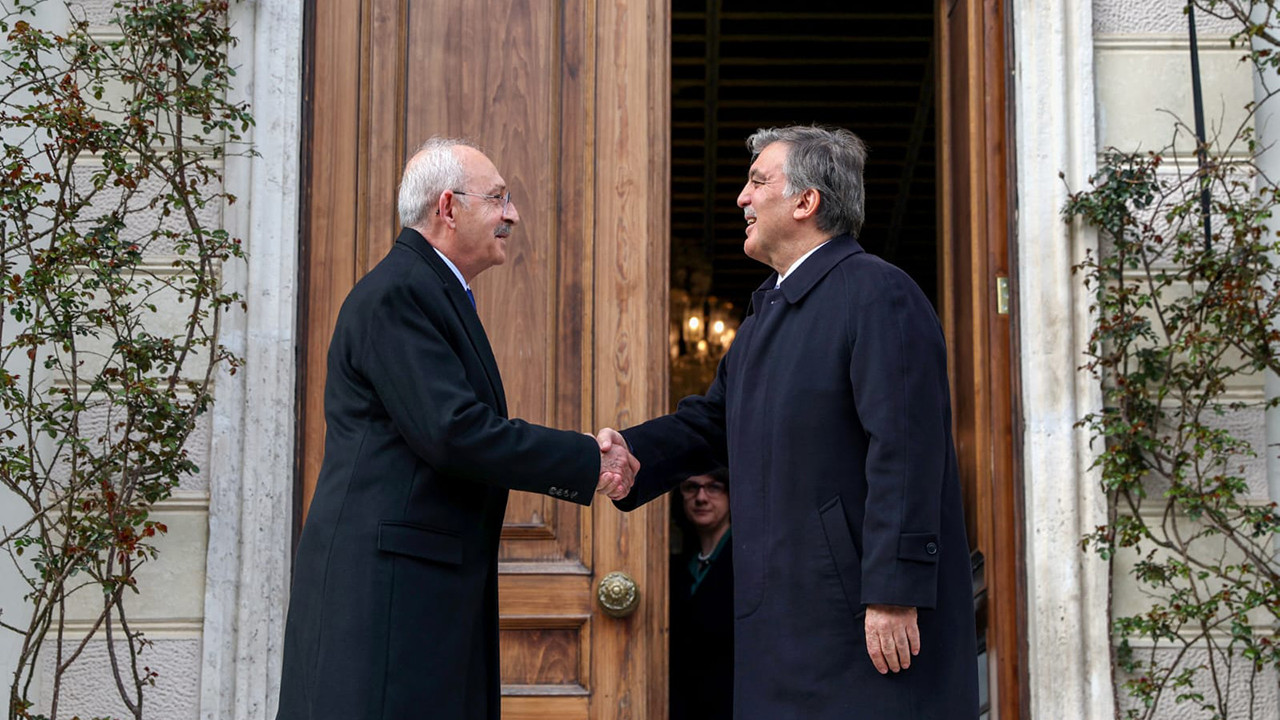 Kılıçdaroğlu'ndan Abdullah Gül'e ziyaret